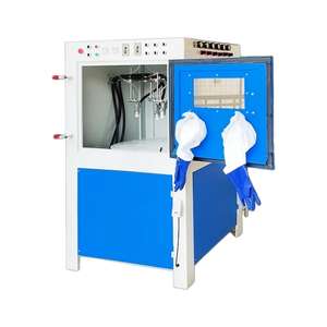 Cabine de <span class=keywords><strong>sablage</strong></span> entièrement automatique à haute efficacité avec plateau tournant pour jantes de voiture - Product Image 3