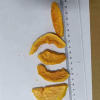 Guoyue Groothandel Gevriesdroogde Tropische Fruitblokjes Gefriergetrocknete Papaja Lyofilizovane In Blokjes Gesneden Gevriesdroogde Papaja-Plakjes