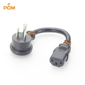 Cable de Alimentación con Conector NEMA5-15P Macho en Ángulo Recto a C13, IEC60320 SJT 16AWG 13A 125V, 10 pies, para Equipos Médicos y Monitores de Hospital - Product Image 5