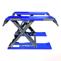 Table élévatrice à ciseaux électrique hydraulique portable de 1,2 m, petite taille, très vendue, pour l'entretien automobile, capacité 4,0 t, alimentation multi-tension