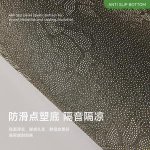 พรมเด็กผ้าแคชเมียร์เทียมรูปสี่เหลี่ยมผืนผ้ากันคราบลายการ์ตูนพรมข้างเตียงนุ่มสำหรับห้องนอนห้องนั่งเล่นเด็กใช้ - Product Image 3