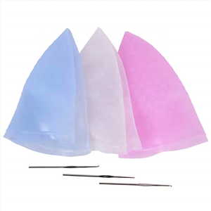 Couverture réutilisable en silicone pour la coloration des cheveux avec crochet en métal pour outils de salon de <span class=keywords><strong>coiffure</strong></span> <span class=keywords><strong>coiffure</strong></span> - Product Image 6