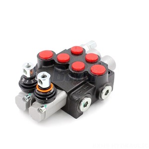 วาล์วไฮดรอลิกแบบแมนนวล P40-U78-U34-OT-YW 40 ลิตร/นาที วาล์วควบคุมทิศทาง 6 ทาง เกลียวใน วัสดุเหล็กหล่อ - Product Image 5