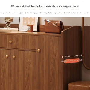 Meuble de <span class=keywords><strong>rangement</strong></span> mural en acier pour <span class=keywords><strong>chaussures</strong></span>, avec design multifonctionnel pour usage domestique - Product Image 3