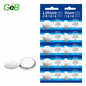 Geb Alkaline Batterij 3V Cr2032 Li-MnO2 Ronde Knoop Munt Batterij Cel Cr2025 Cr1616 Lr1130 Lr41 Cr1616 Cr927 Cr2477 Voor Autosleutel - Product Image 3