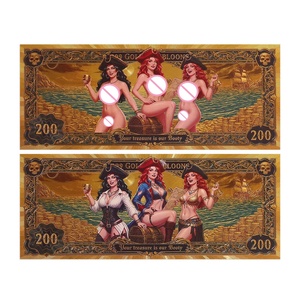 <span class=keywords><strong>Cartes</strong></span> <span class=keywords><strong>de</strong></span> collection en gros, étanches, en plastique, avec motifs <span class=keywords><strong>de</strong></span> pirates, <span class=keywords><strong>de</strong></span> belles femmes d'anime, <span class=keywords><strong>cartes</strong></span> à feuille d'or et billets <span class=keywords><strong>de</strong></span> <span class=keywords><strong>banque</strong></span> dorés pour collection et cadeaux - Product Image 6