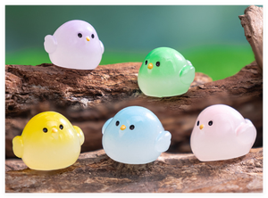 Groothandel Trend Kip Vogel Leeuwerik Beeldjes Diy Poppenhuis Kit Huis Tuin Aquarium Decoratie 3d Miniaturen Schattig Bad Bom Speelgoed - Product Image 5