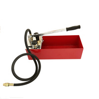 Kit de Prueba de Presión Hidráulica Manual con Bomba de Pistón para Pruebas Hidrostáticas, Manómetro, OEM, Personalizado, Latón, Hierro, Uso Comercial, 60 BAR