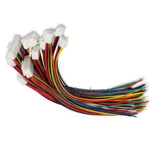 QZ 2*2P~2*12P 30cm JST connector Double-row buckle color electronic wire single-head cable PHB2.0mm terminal cable