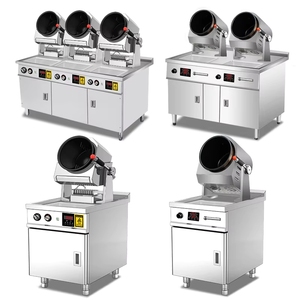 <span class=keywords><strong>Robot</strong></span> de cuisine automatique rotatif pour restaurant, machine à frire le riz, wok, équipement de cuisson rotatif - Product Image 1