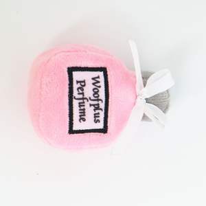 Yaratıcı Liangkeshu LKS268 Peluş Köpek Çiğneme Oyuncağı Şampanya Parfüm Şişesi Tasarımlı Sevimli Yumuşak Evcil Hayvan Oyuncağı - Product Image 6