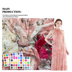 Bán Sỉ Hồi Giáo Vải Voan Trắng Sọc Mật Độ 100% <span class=keywords><strong>Polyester</strong></span> <span class=keywords><strong>75d</strong></span> In Hoa Cho Nữ Đám Cưới - Product Image 1