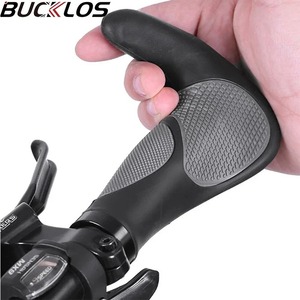 OEM/ODM BUCKLOS Bike Handlebar Grips Ergonomics Extended Bar Non-slip Rubber Bike Grips Durable MTB Cuffs Bicycle Accessories