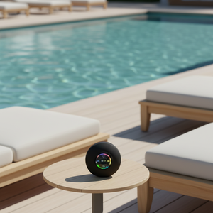 Nuevo Reproductor de Música Portátil Inalámbrico con Precio de Fábrica al por Mayor, Altavoz Bluetooth LED con Ventosa para Deportes en Interiores, Listo para Enviar - Product Image 1