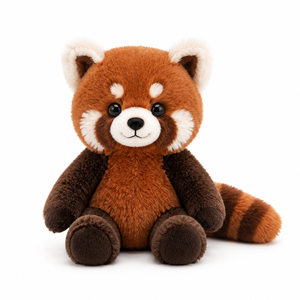 Custom <b>Soft</b> Plush <b>Toy</b> OEM Service Cute Cartoon Raccoon <b>Stuffed</b> Animal Doll Premium Fabric PP Cotton Filling Stress Relief Unisex - Product Image 2