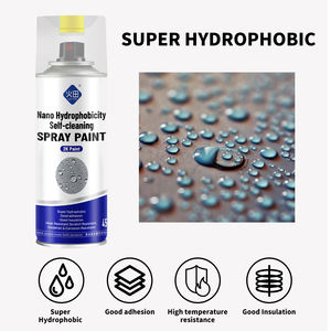 सुपर हाइड्रोफोबिक नैनो स्व-सफाई एंटी-जंग दो-घटक विरोधी संघनन इन्सुलेशन तरल कोटिंग 450 एमएल एरोसोल - Product Image 5