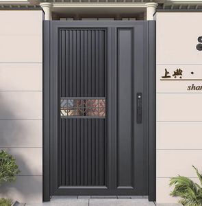 Système de contrôle d'automatisation d'entrée sécurisée à déplacement rapide avec option de couleur personnalisée et services de soutien intégrés, porte coulissante en aluminium - Product Image 5