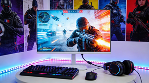Monitor Profesional para Juegos de 27 Pulgadas, 21:9, 99% SRGB, 120Hz, Panel de Grado A+, Tiempo de Respuesta de 5ms para Juegos de PC de Alta Velocidad - Product Image 4