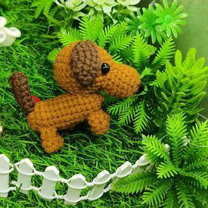 Aika - Perros de Ganchillo Hechos a Mano al por Mayor, Mini Amigurumi, Cachorros Miniatura Corgi Pug, Algodón PP, Venta al por Mayor - Product Image 5