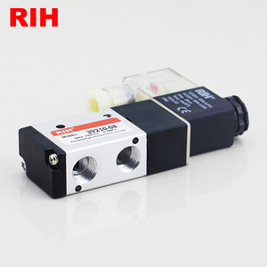 única de/de Control eléctrico de válvula neumática AC220V 3 vías 2 posiciones 3/2 solenoide operada por aire Válvula de - Product Image 2