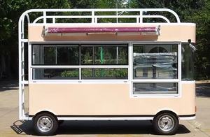 Tipo di autobus elettrico <span class=keywords><strong>camion</strong></span> di cibo <span class=keywords><strong>frigo</strong></span> Canada da pranzo Mobile carrello di cibo usato <span class=keywords><strong>camion</strong></span> di cibo per la vendita In India - Product Image 2