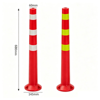Poteaux de signalisation routière incassables en TPU, PE, PU – Poteaux de guidage routier flexibles et abattibles pour la sécurité des voies