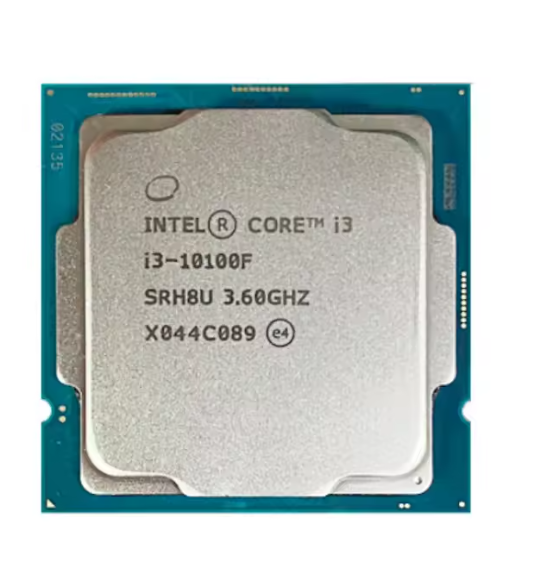 Intel Cpus Box and Tray CPU Core I3 10100F LGA1200 Processor and I3-10100 Ready Stock
