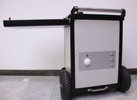 Générateur de surtension haute tension sur chariot 0-35 KV, 2μF, 1225 Joules Thumper pour la détection de défauts de câbles