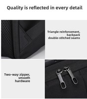 Sac à dos d'ordinateur imperméable de grande capacité avec logo personnalisé, design extérieur, loisirs, mode, école, pour hommes