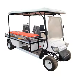 Voiture <span class=keywords><strong>ambulance</strong></span> de voiturette de golf électrique 2 places personnalisée d'urgence chinoise - Product Image 1