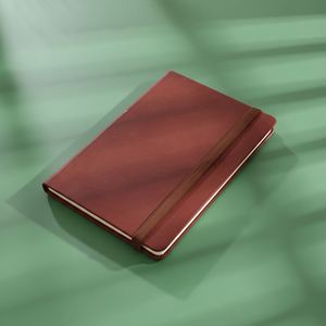 Promotion Personalised A5 Custom Leather Notebook Logo Printing Promotional Binding Elastic Strap Notebook for Business - Product Image 5