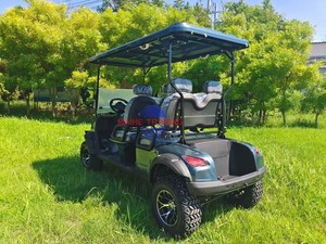 Voiturette de golf électrique 8 places, couleur et logo personnalisés pour parc à thème, zone touristique - Product Image 6