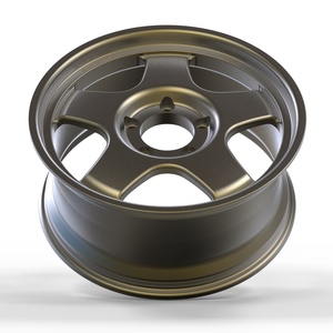 New YUFAN FF01 16 Inch Five <b>Spoke</b> Rim Rolling Aluminium White PCD 114.3mm ET 35mm Passenger Car Retrofit/Upgrade <b>Wheels</b> - Product Image 6