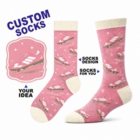 Chaussettes de football personnalisées en coton peigné respirant et doux pour les commandes d'équipes de basketball (vente en gros)