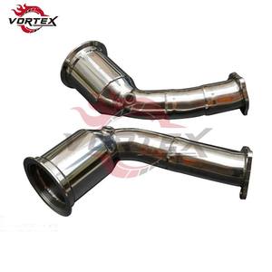 Tubería de Escape Turbo Vortex con Aislamiento Térmico, Acero Inoxidable SS304, Pulido Espejo, para Audi RS4 RS5 2.9 TFSI, Mejora de Rendimiento, Instalación con Pernos, Garantía de 24 Meses - Product Image 3
