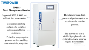 TIMEPOWER Moniteur de phosphore total précis Réactifs de trace de quantification efficaces réduisant l'utilisation de réactifs de testeur de qualité de l'eau - Product Image 4