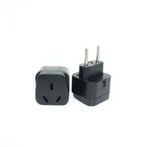 Travel conversion power EU plug adapter to AU embedded