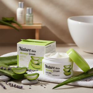 FOODAHOLIC 300 มลครีมนวดว่านหางจระเข้ให้ความชุ่มชื้น ครีมบำรุงผิวหน้ากลางคืน กลีเซอรีน ลาเวนเดอร์ ทุกสภาพผิว ต่อต้านริ้วรอย - Product Image 3