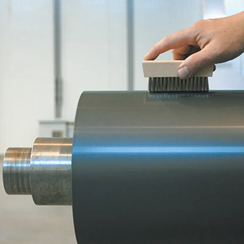 Rolo Anilox Cerâmico para Gravação a Laser Cerâmica Impressão flexográfica de alta qualidade
