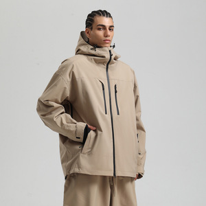 Chaqueta de Esquí Profesional para Hombre, Impermeable, Cortavientos y Transpirable, con Cremallera Holgada para Deportes de Invierno - Product Image 2