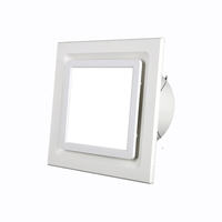 Ventilateur d'extraction portable LED pour plafond de cuisine, à roulement à billes en plastique, OEM ODM