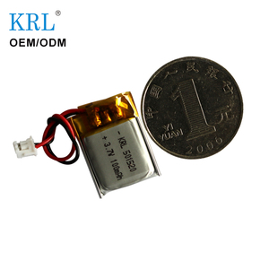 工厂批发 501521 130mAh 锂离子电池 数码相机充电电池 智能门铃锂电池 - Product Image 1