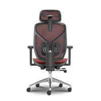 Chaise de bureau ergonomique moderne en maille avec siège en mousse, design réglable, pour la maison, le bureau et l'hôtel, livraison directe d'usine