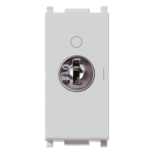 อินเตอร์รัคชั่น สวิตช์ติดผนังแบบกุญแจล็อคสีเงิน 2P 16(3)A - Product Image 1