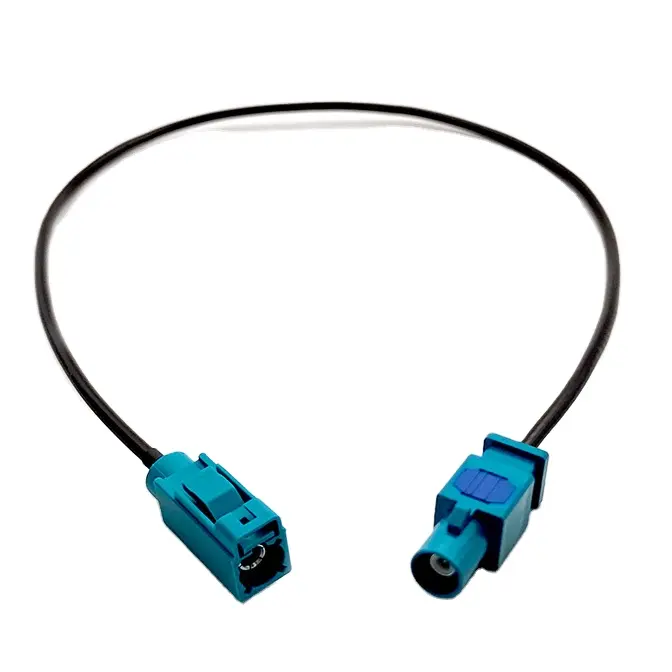 Удлинительный кабель FOXECO с GPS-антенной Fakra, универсальный обжимной Соединитель с Z-кодом