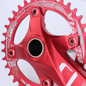 VIARON Cadenas de chaîne de vélo en alliage d'aluminium 7075 légers multicolores pour pédalier - Product Image 5