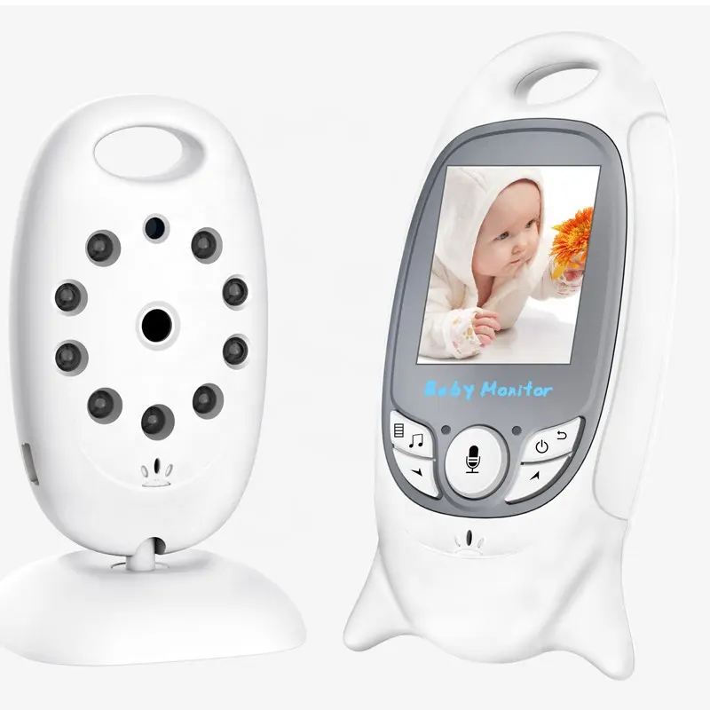 Amazon hot LCD moniteur VB601 vision nocturne sans fil babyphone canal audio moniteur de température vidéo bébé moniteur