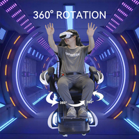 Simulateur de réalité virtuelle YHY : Plateforme de jeu ultime avec chaise de simulation, machine de tir VR