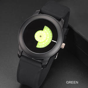 Relojes para Hombre y Mujer, <span class=keywords><strong>Reloj</strong></span> de Cuarzo Extremadamente Simple, Relojes de Pulsera de Goma Casuales de Moda, <span class=keywords><strong>Reloj</strong></span> Creativo para Regalo, Relogio Masculino - Product Image 1