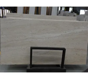 SHIHUI Natural Building Stone Marble Italian Super White Travertine Slabs Modern Interior Polished Antique Tiles Floor